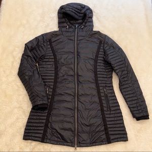 Kuhl black spyfire parka jacket, size large